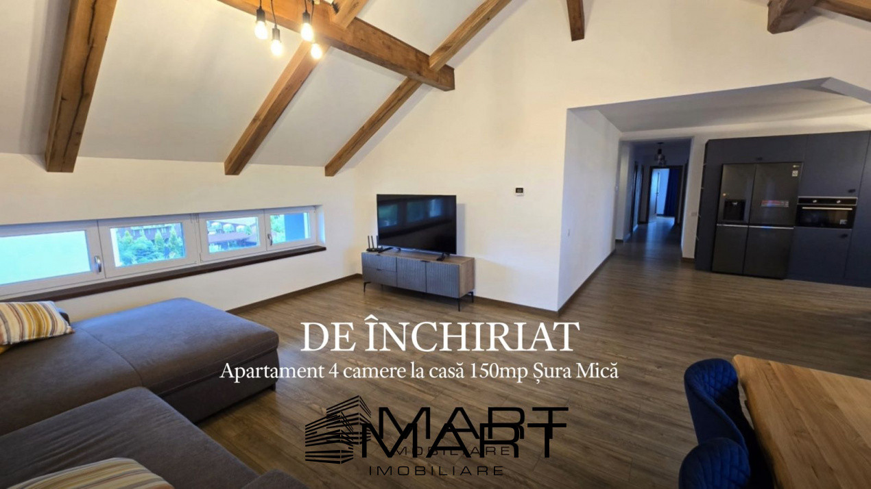 Apartament 4 camere  la casa 150mp Sura Mica
