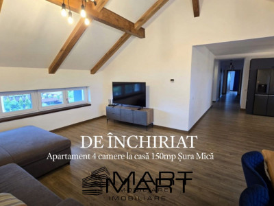 Apartament 4 camere  la casa 150mp Sura Mica