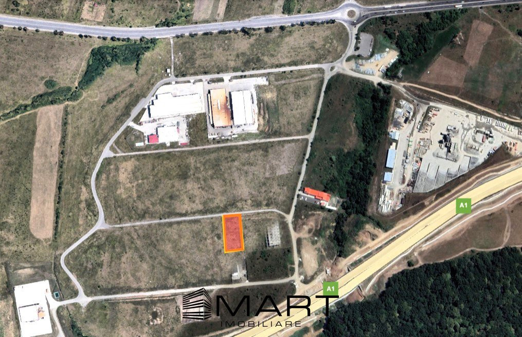 Teren 2500 mp zona industriala Selimbar