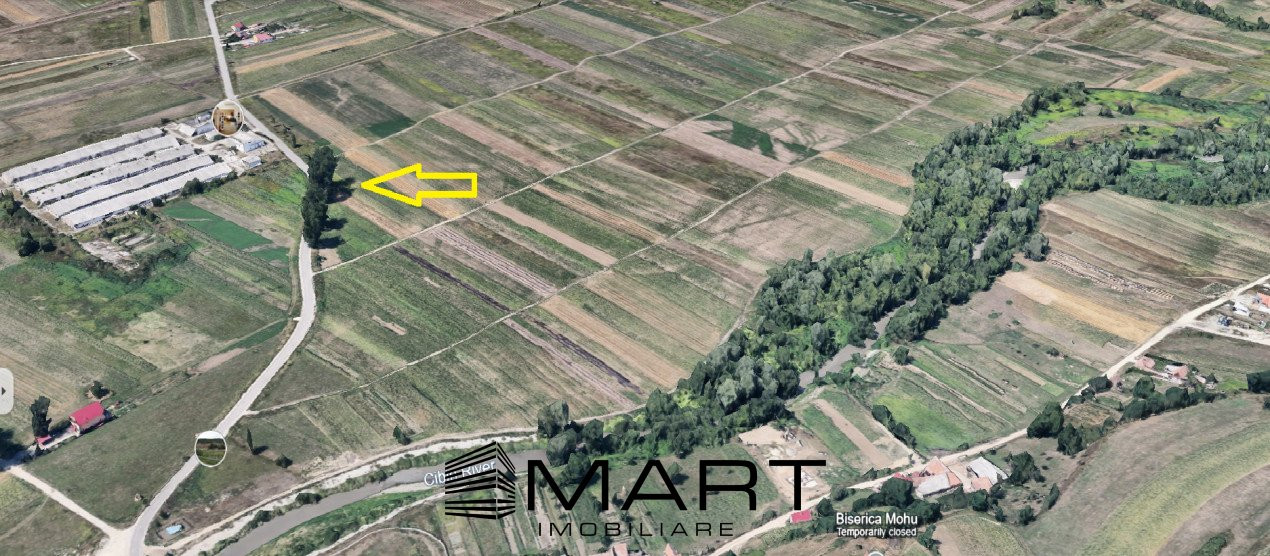 Teren extravilan 1000 mp, zona Selimbar (Mohu)