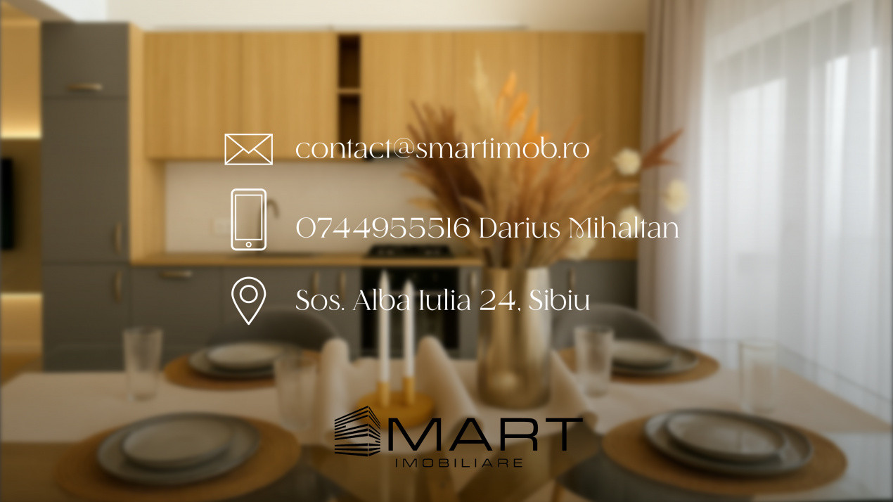 Apartament 2 camere lux in Cristian-Sibiu Vest