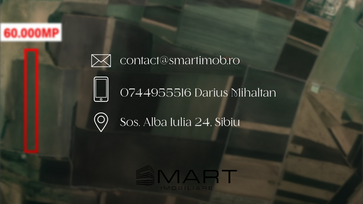 Teren agricol 6ha Ocna Sibiului