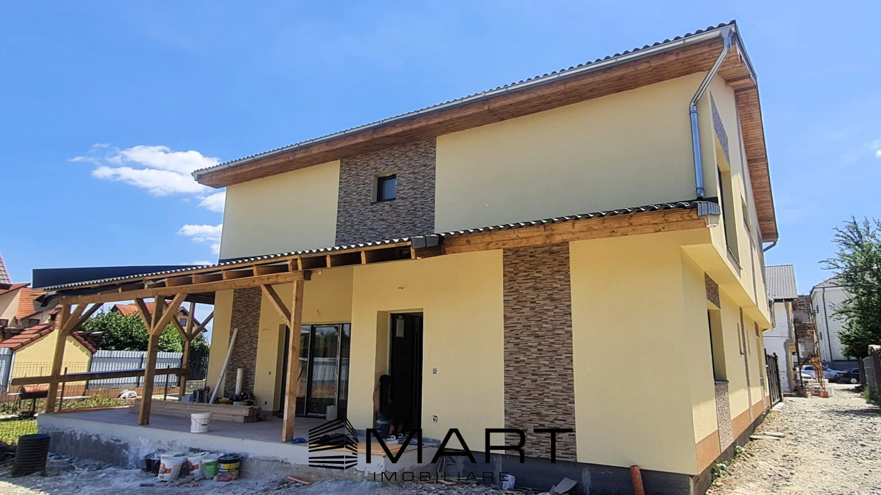 Casa tip duplex 4 camere 125mp zona Brana