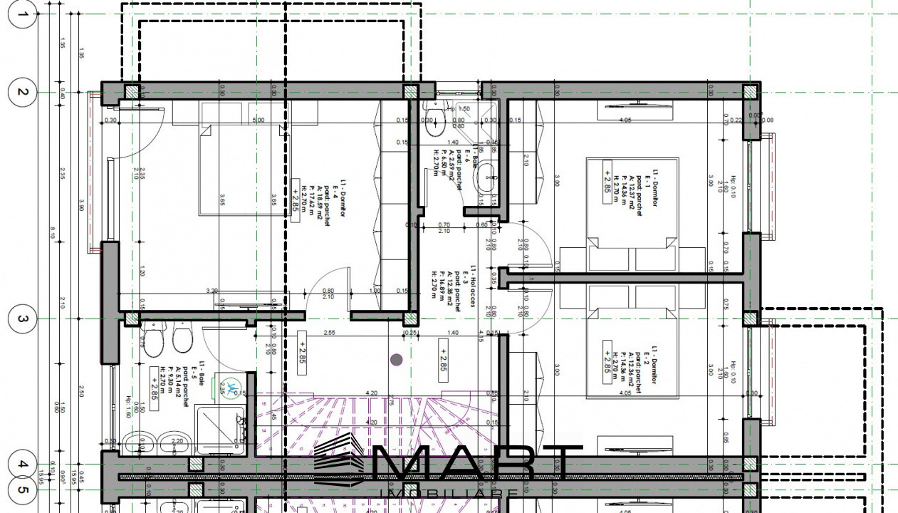 Casa tip duplex 4 camere 125mp zona Brana