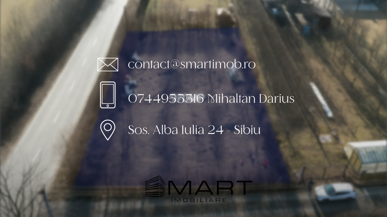 Teren intravilan 974mp Sibiu - Versailles