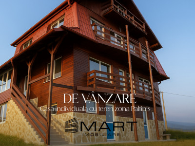 Casa individuala cu teren zona Paltinis