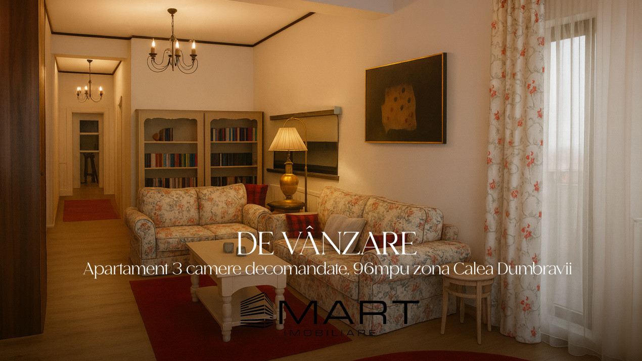 Apartament 3 camere bloc nou Calea Dumbravii