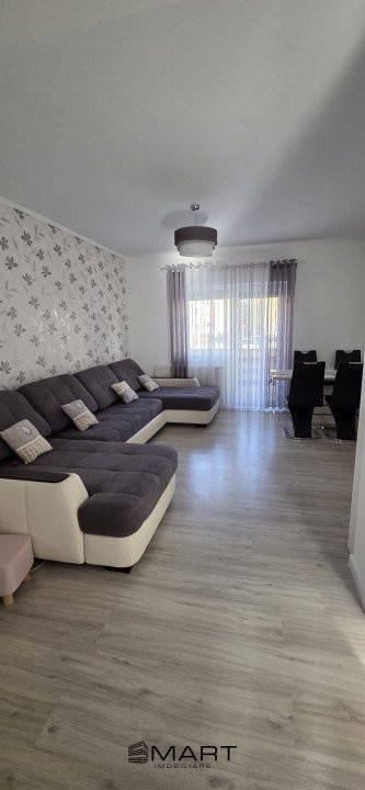 Apartament modern Cisnadie 58mp si gradina cu foisor