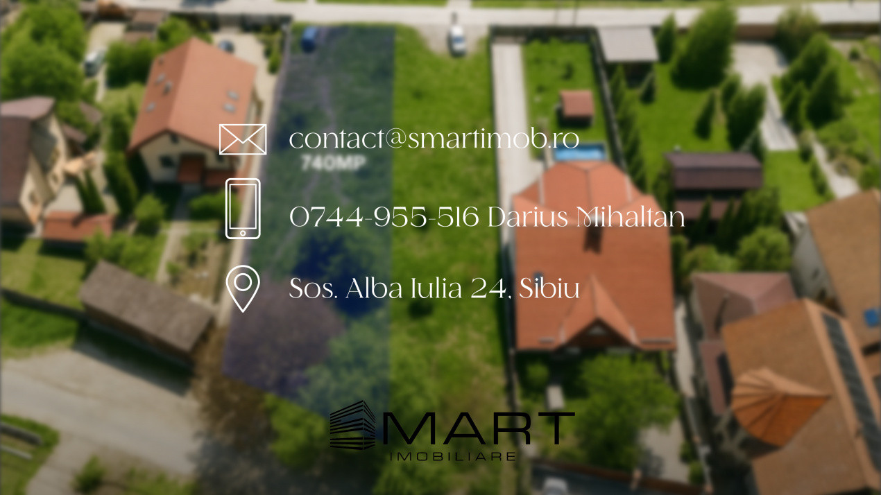 Teren intravilan cu utilitati Sub-Cetate - Cisnadioara