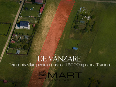 Teren Intravilan 10000 mp, deschidere str. Nicolae Labis - zona Tractorul