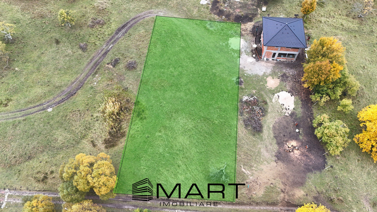 Teren intravilan 1250mp  cu PUZ in Cisnădioara