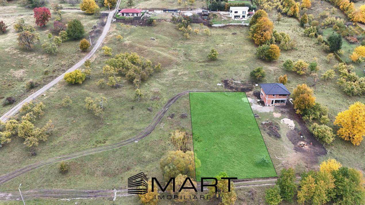 Teren intravilan 1250mp  cu PUZ in Cisnădioara