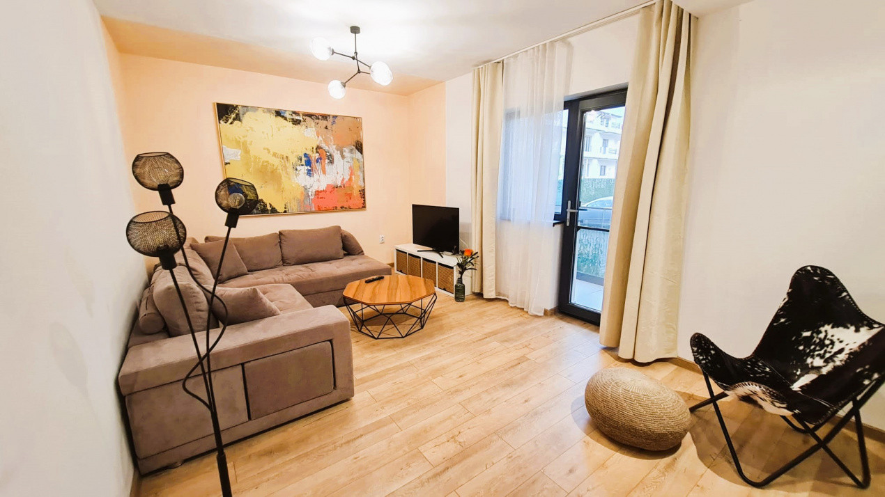 Apartament 2 camere Selimbar cu gradina