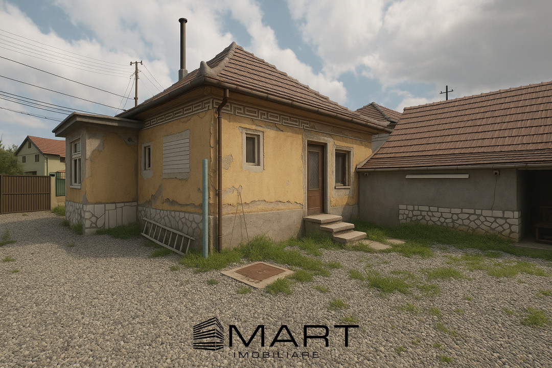 Casa de renovat 3 camere + teren 500mp Lazaret