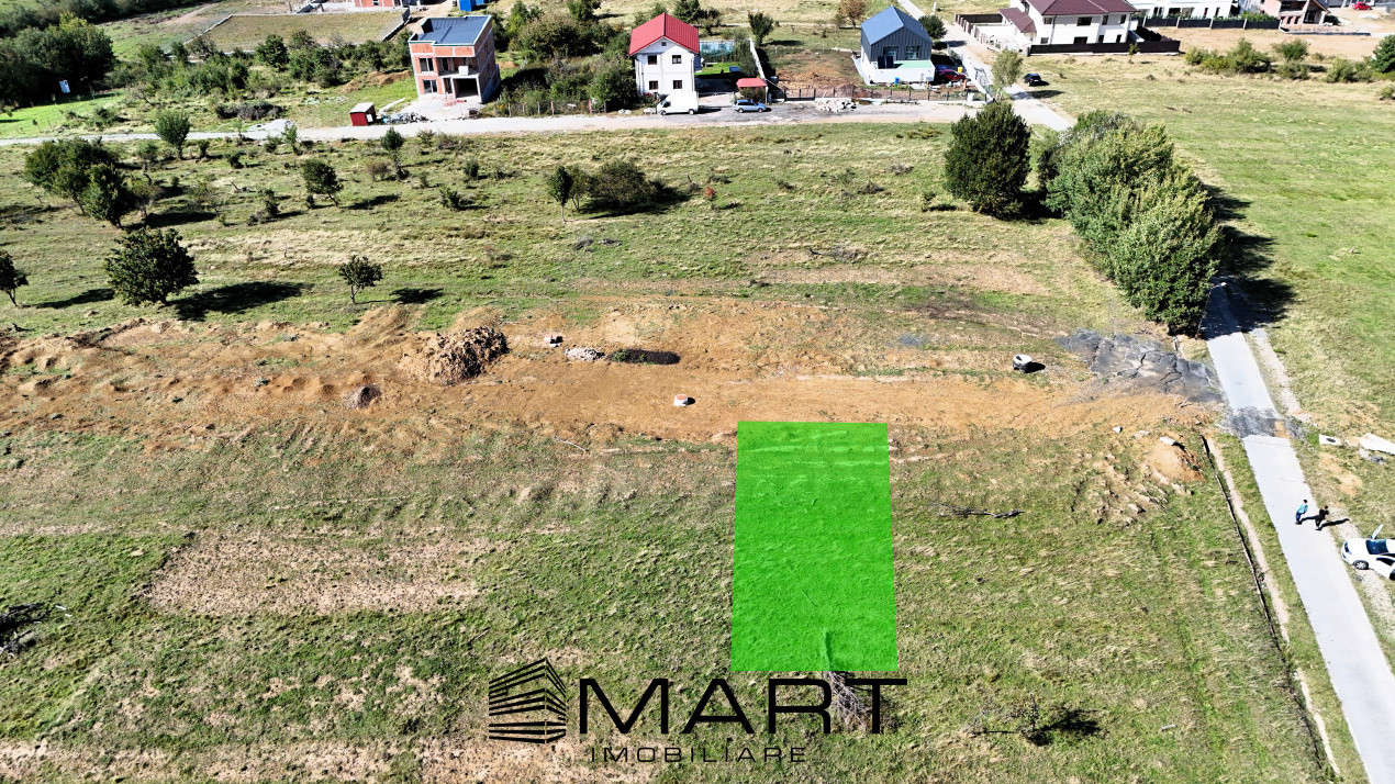 Teren intravilan 550 mp cu PUZ zona Aria Cisnadie