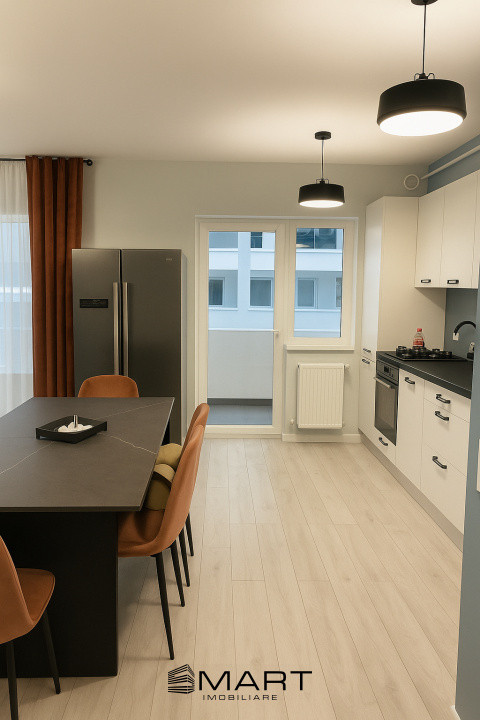 Apartament modern 3 camere decomandate Kogalniceanu