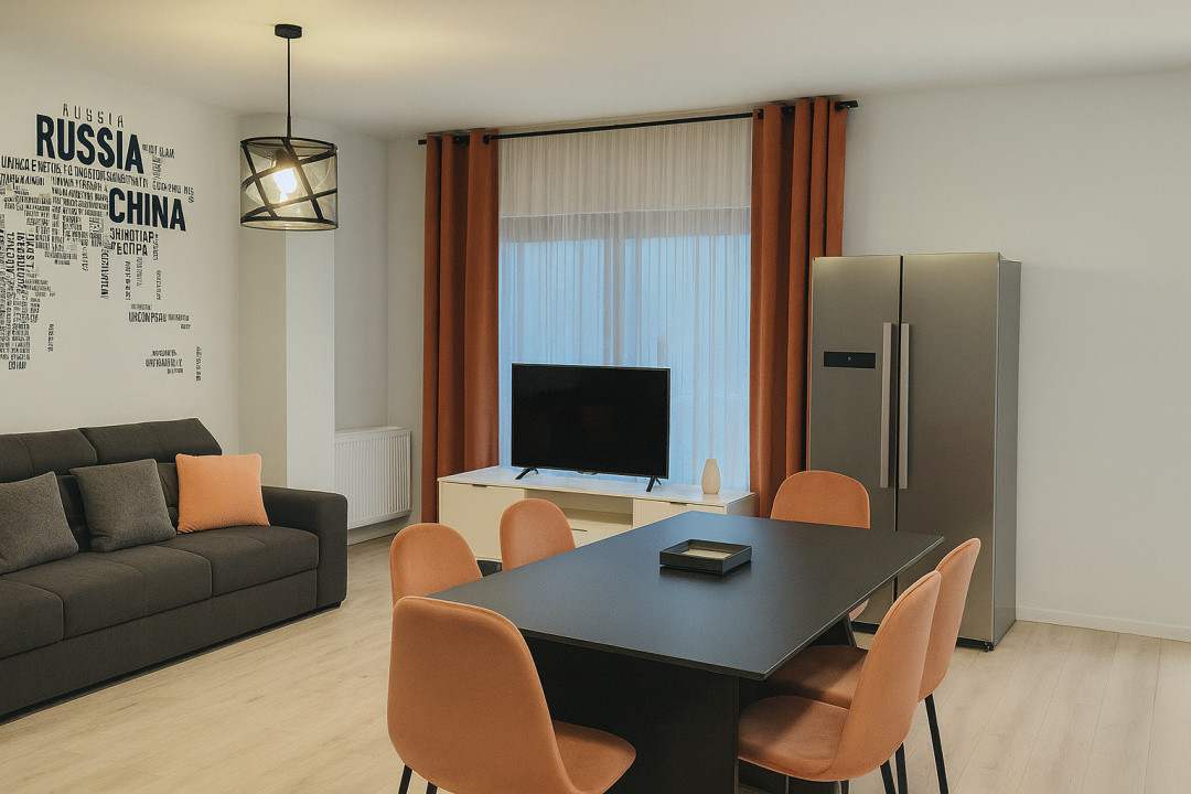 Apartament modern 3 camere decomandate Kogalniceanu