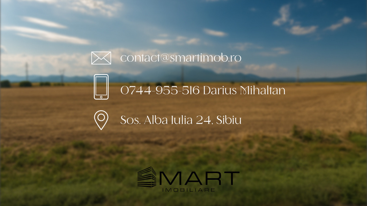 Teren 4,7ha, deschidere 200ml, Rasnov la DN73