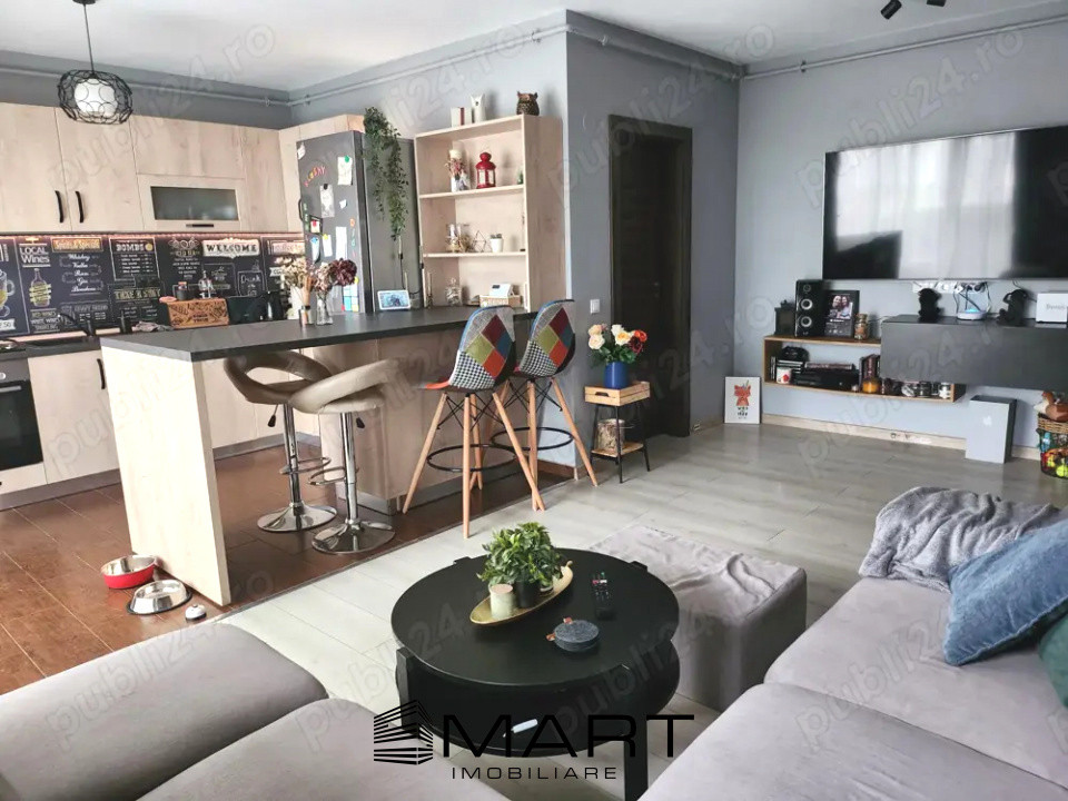 Apartament 3 camere, terasă + grădină de 112 mp în Cartierul Arhitecților