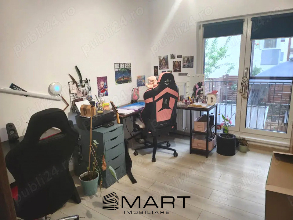 Apartament 3 camere, terasă + grădină de 112 mp în Cartierul Arhitecților