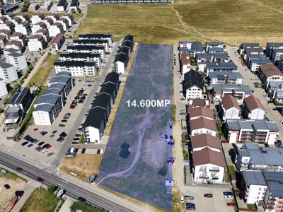 Teren intravilan 14.600mp pentru constructii pe Calea Cisnadiei