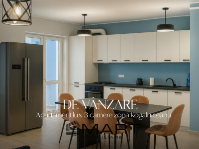 Apartament modern 3 camere decomandate Kogalniceanu