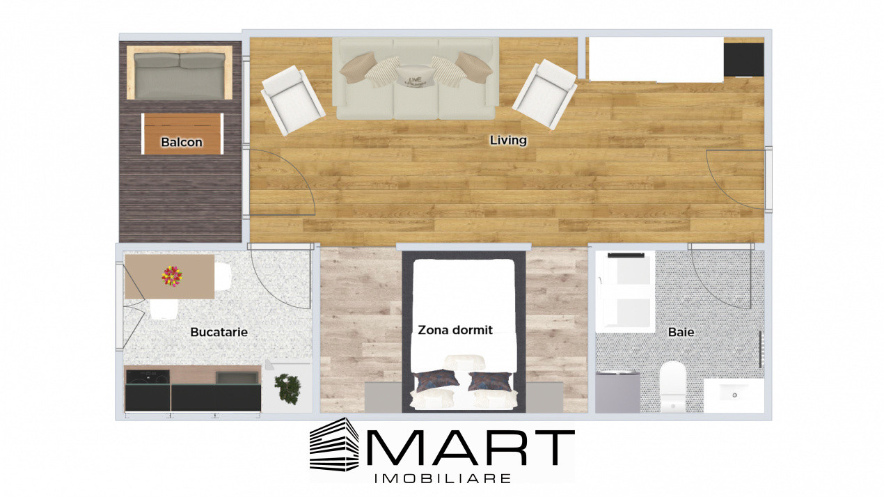 Garsoniera la Cheie, 33mp, cartier Veterani de Razboi