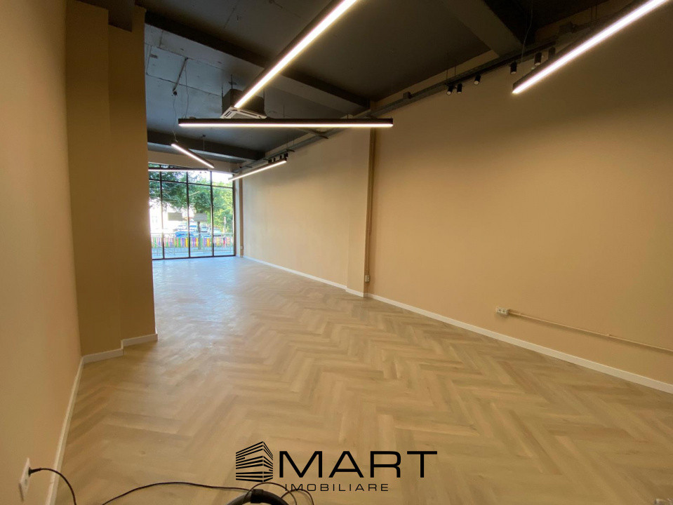 Spațiu comercial nou, 75 m² - Vitrină stradală, Zona Centrala