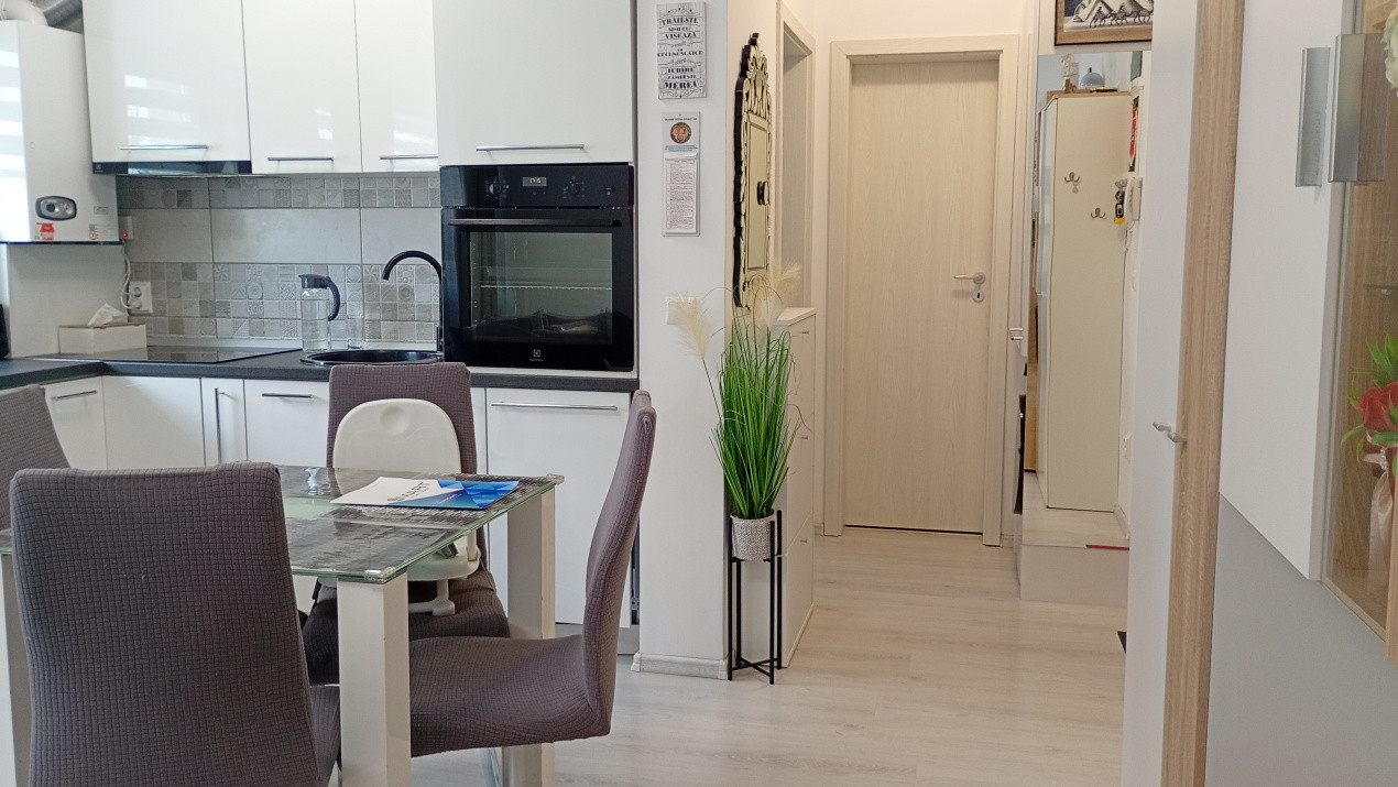 Apartament nou cu 2 camere gata de mutat