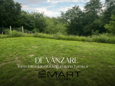 Teren intravilan, 600mp zona Turnisor
