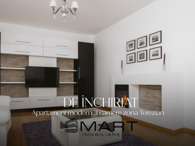 Apartament modern 3 camere Terezian