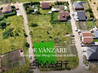 Teren intravilan 500mp Cartier Veterani