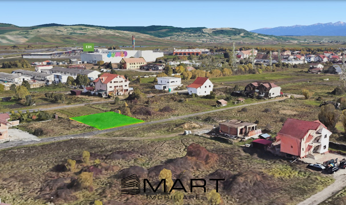 Teren intravilan 500 mp Veteranii de Razboi cu proiect de casa