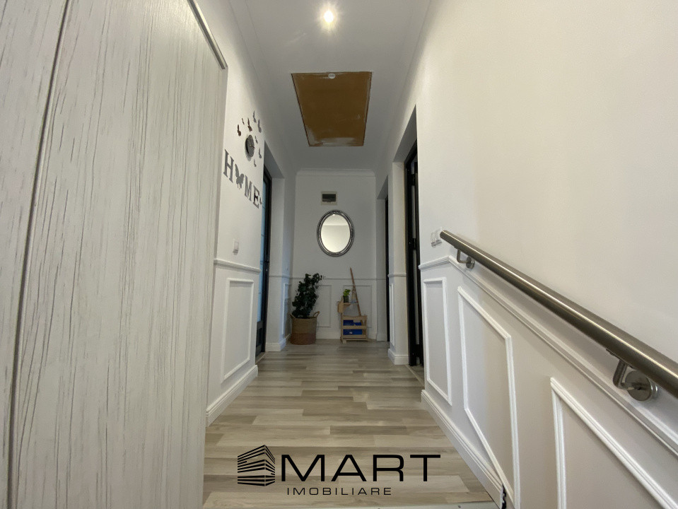 Casă individuală mobilată elegant, 4 camere, 2 băi, grădină Cristian SB