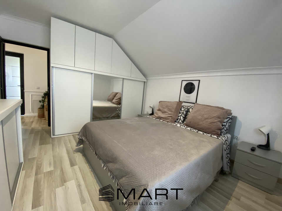 Casă individuală mobilată elegant, 4 camere, 2 băi, grădină Cristian SB