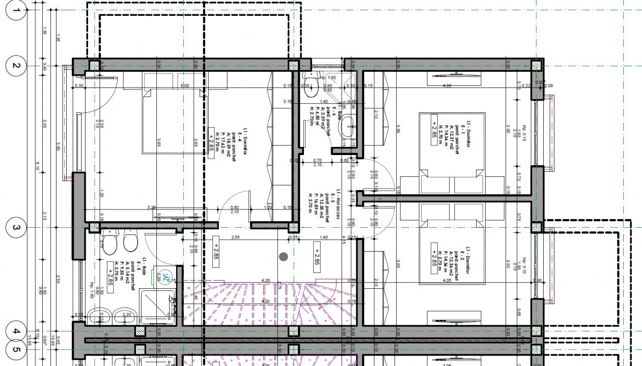Casa tip duplex 4 camere 135mp zona Brana