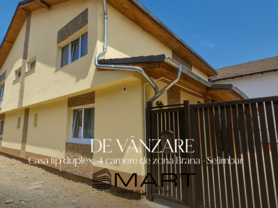 Casa tip duplex 4 camere 135mp zona Brana