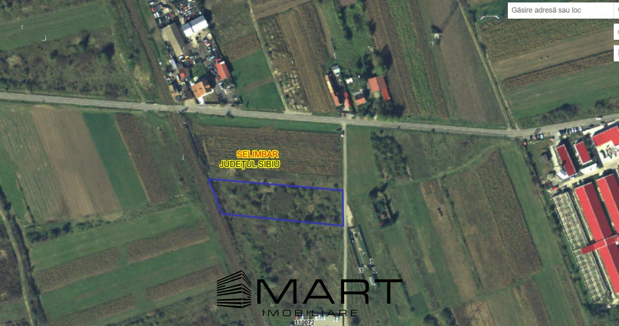 Teren extravilan 4800mp la intrare in Mohu