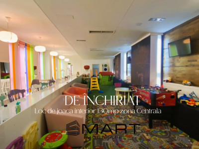 Spațiu de joacă interior + zonă de socializare pentru părinți și bunici