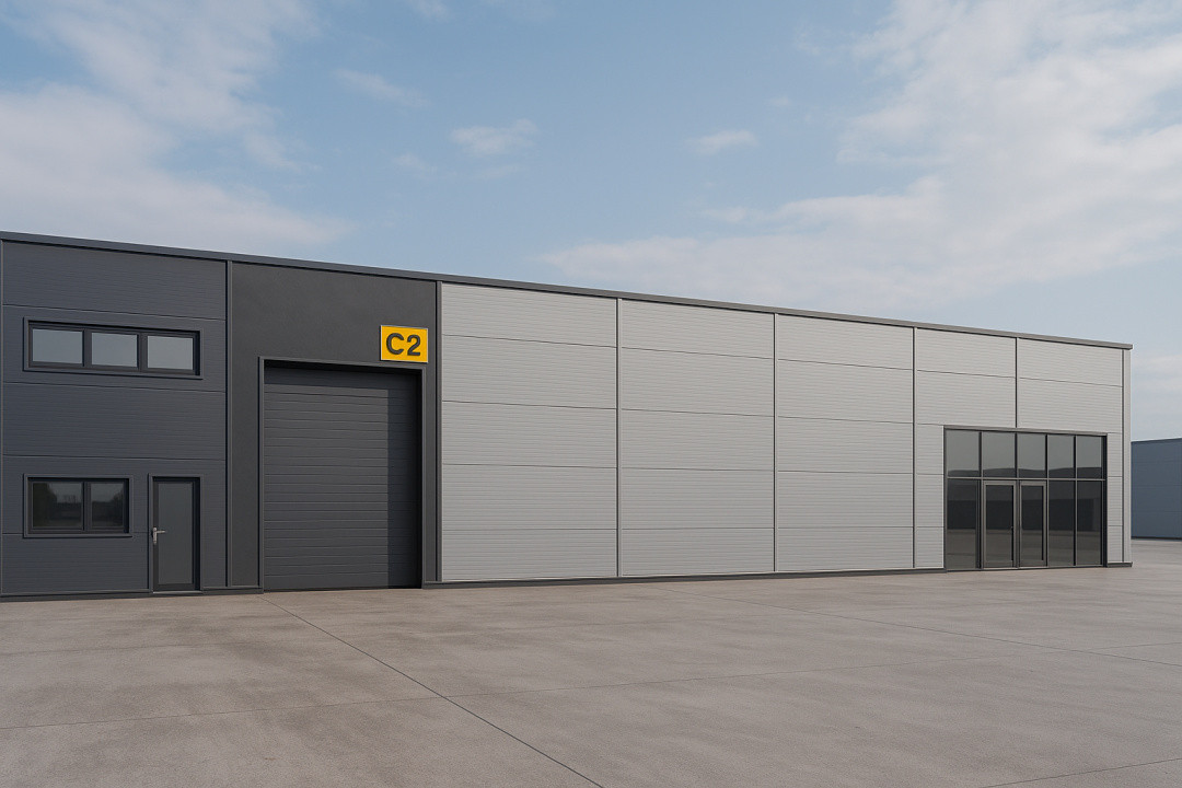 Hala industriala cat. A 400mp + 200mp birouri zona industriala Vest