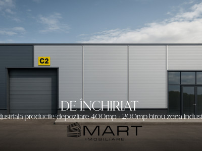 Hala industriala cat. A 400mp + 200mp birouri zona industriala Vest