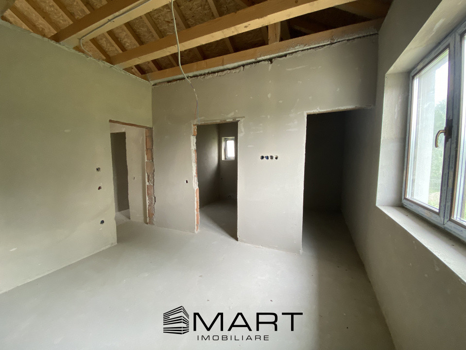 Casa noua pe un nivel - 4 camere, 150 mp, 2 fronturi stradale in Tocile