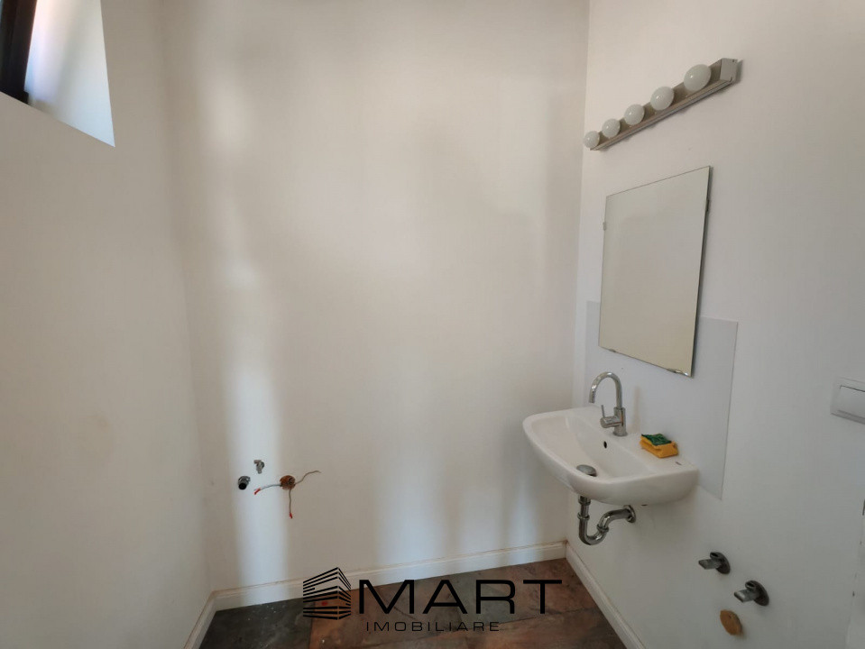 Apartament tip open space la casă,  curte proprie, zona Gusterita