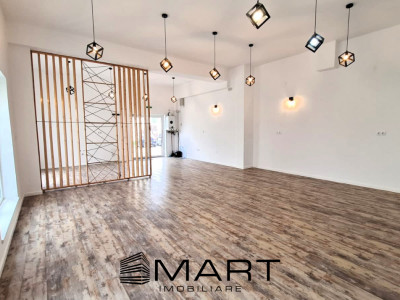 Spatiu Comercial 65 mp si curte privata in Selimbar