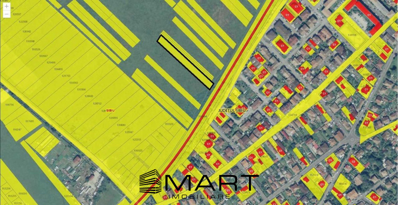 Teren 2000 mp. intravilan zona Strand - Câmpușor