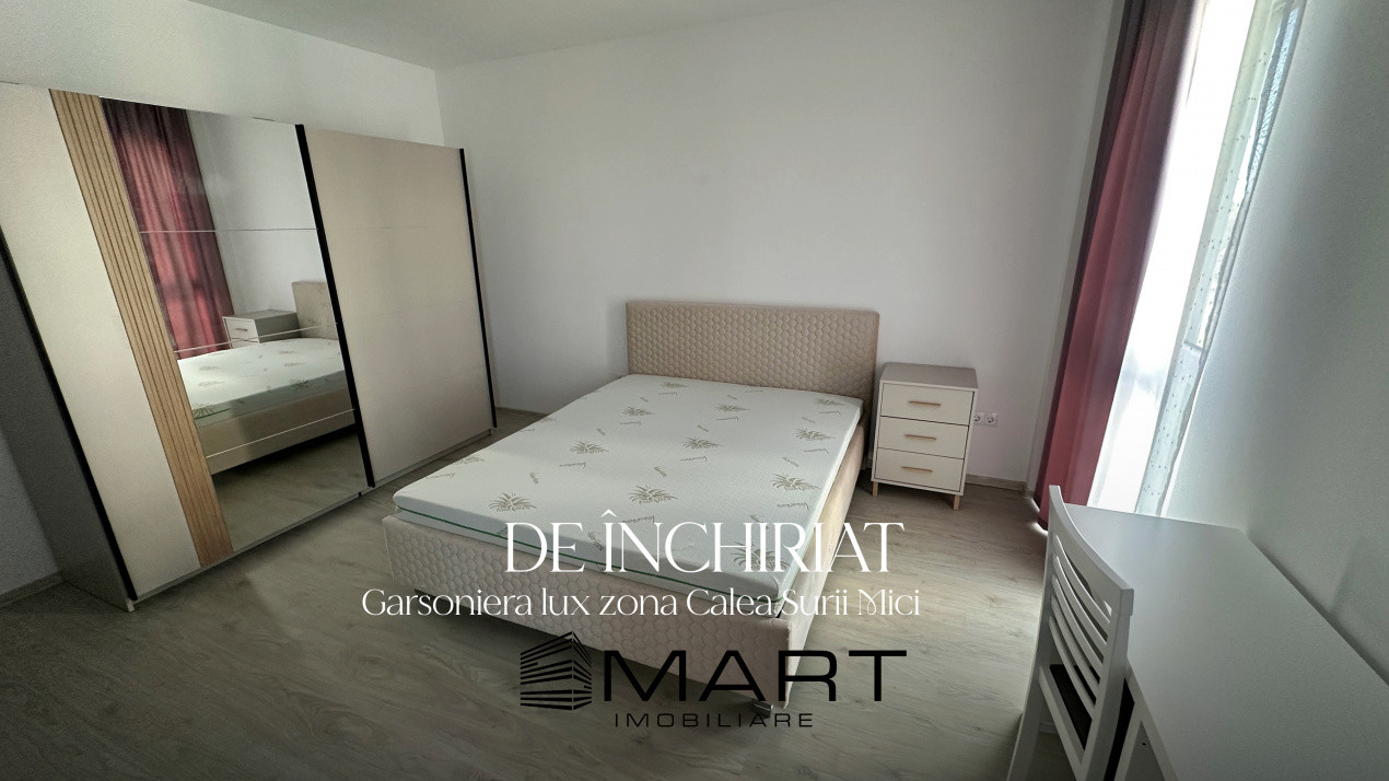 Garsoniera de lux 35mp zona Calea Surii Mici