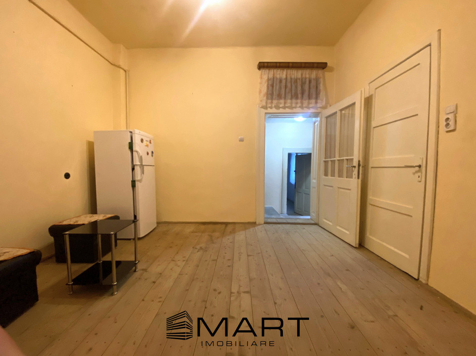 Casă 2 camere în Terezian, curte comună, posibilitate mansardare