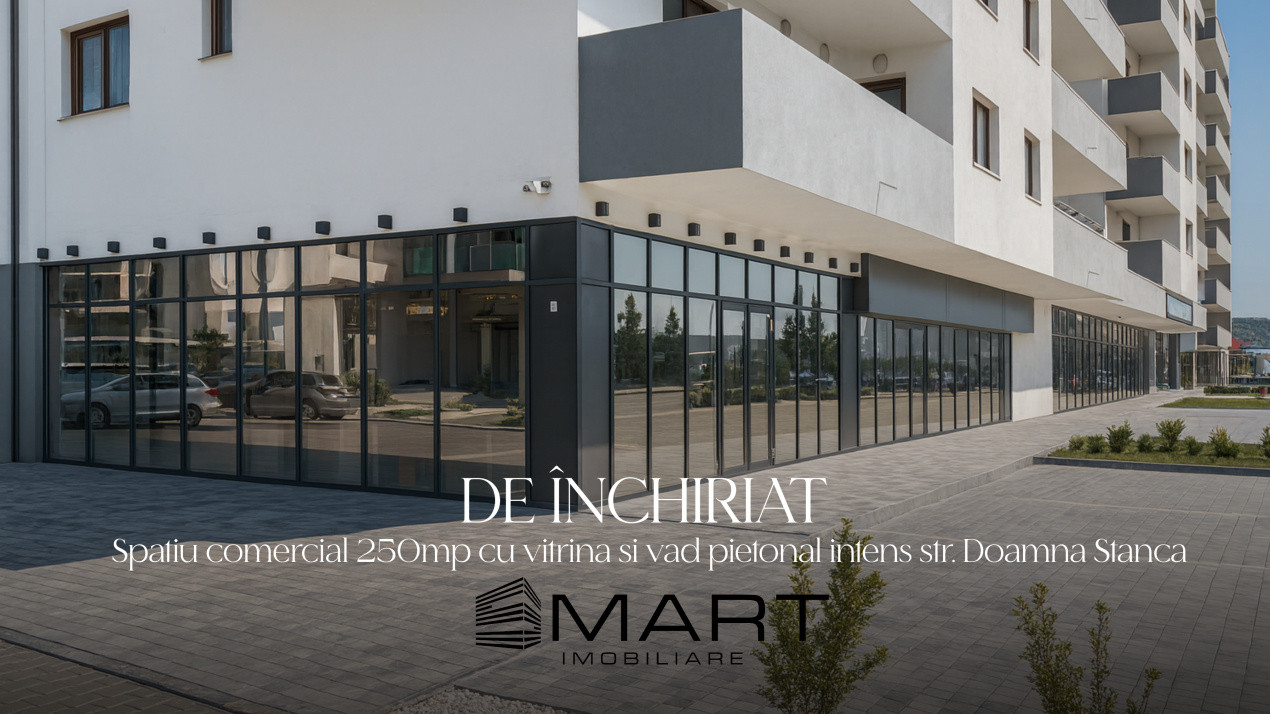 Spatiu comercial 180mp zona Doamna Stanca