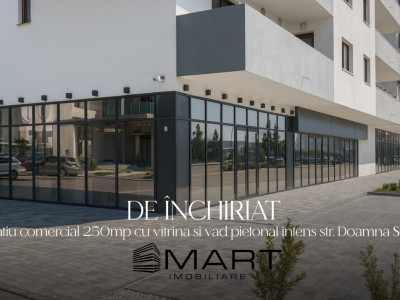 Spatiu comercial 180mp zona Doamna Stanca