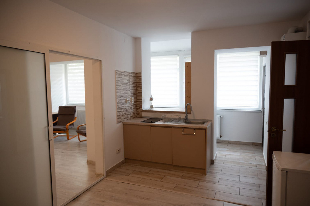 Apartament 2 Camere si Curte Zona Centrala 